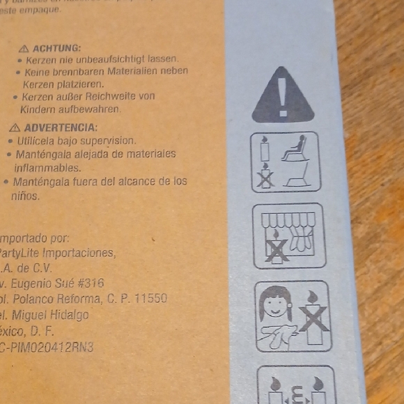 NIB Forbidden Trio Black And White Candle Holders By PartyLite - Picture 7 of 7